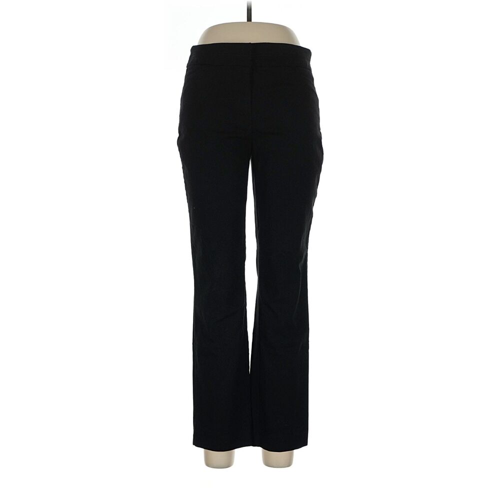 Briggs Petite Stretch Black Kick Flare High Rise Boot Cut Dress Pants SZ 12P